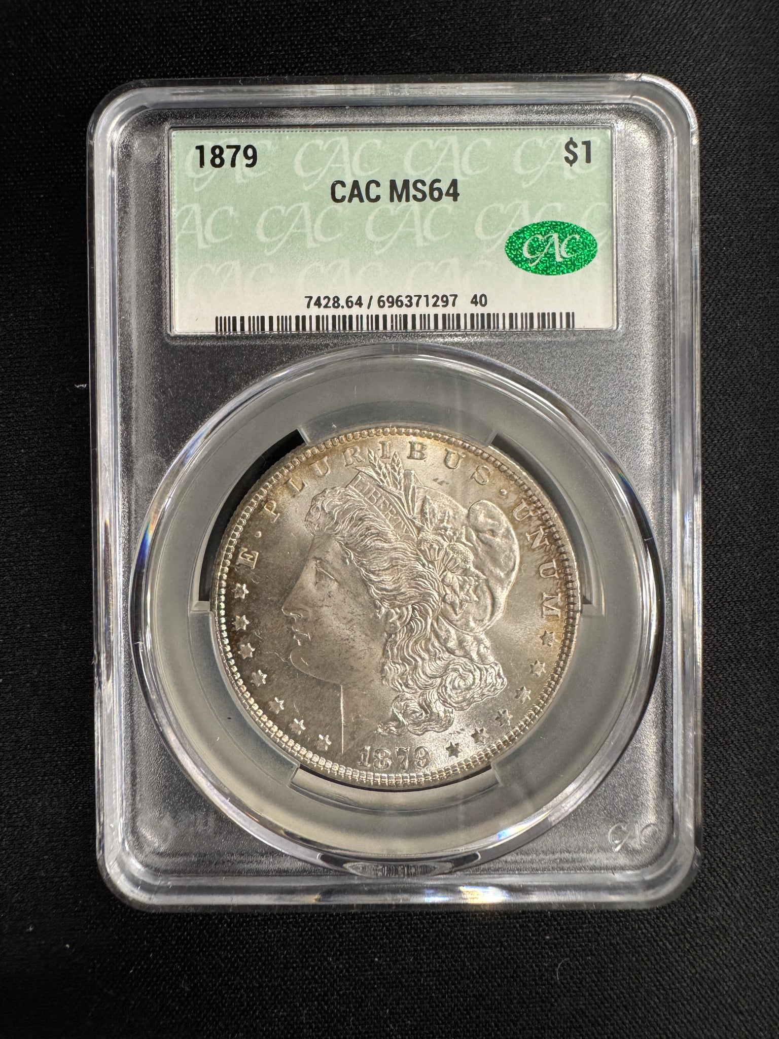 CAC 1879 Morgan Dollar