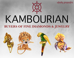 Kambourians, Buyers and sellers of fine jewelry and coins. in providing you with the highest level of professionalism, integrity, and confidentiality in addition to the highest prices paid. 